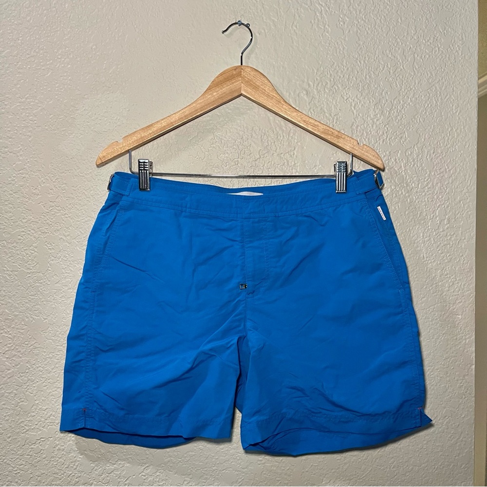 ORLEBAR BROWN | Bulldog Straight-Leg Mid-Length Swim Shorts Size: 34